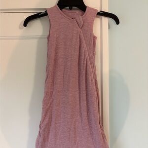 Little Sleepies Heather Mauve Sleepy Bag - 0-6 Months - Lightweight 0.5 TOG